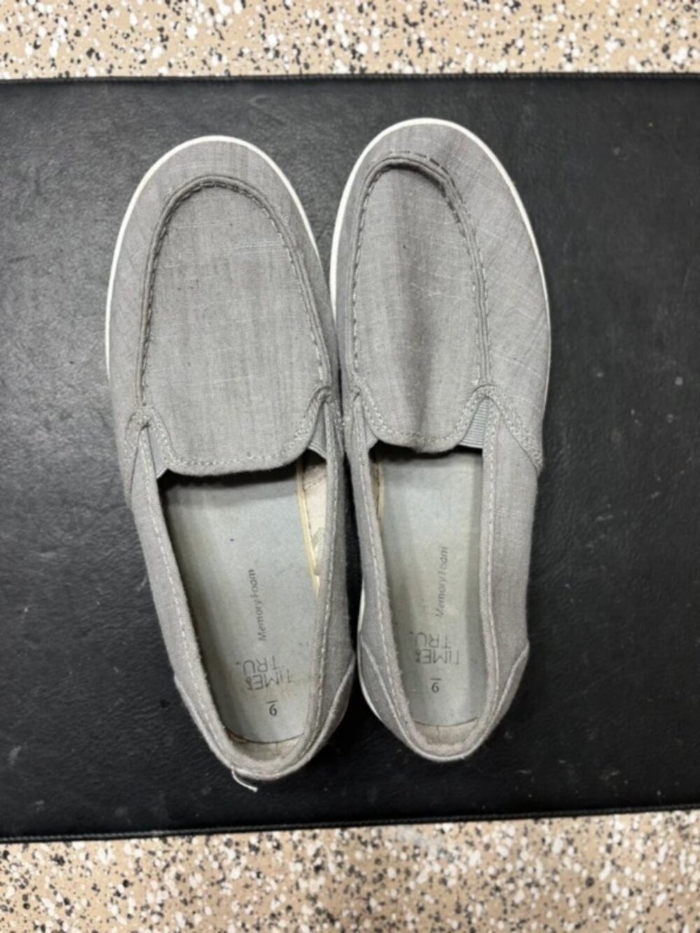 Canvas slide on shoes